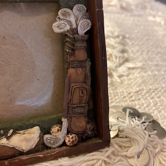 Vintage 3D Golf Picture Frame Golf Club - Picture 2 of 6